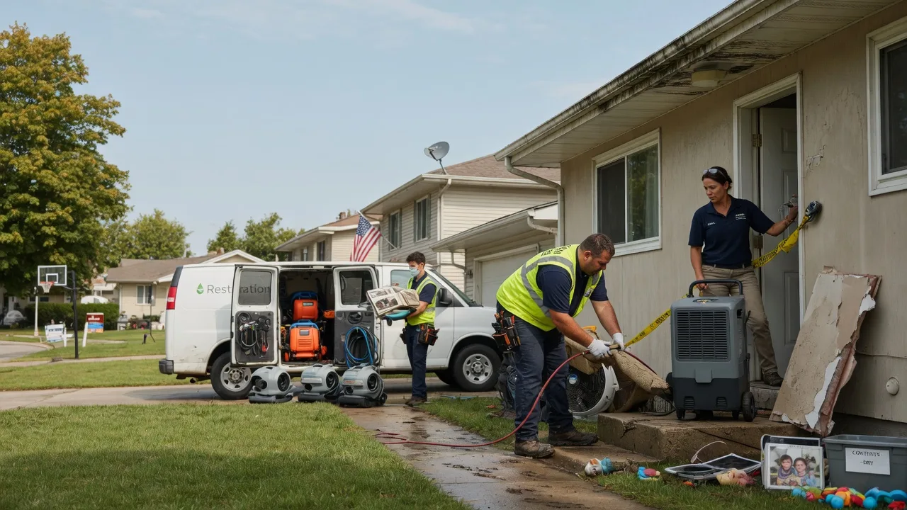 Water Damage Restoration in Centerport, PA near me